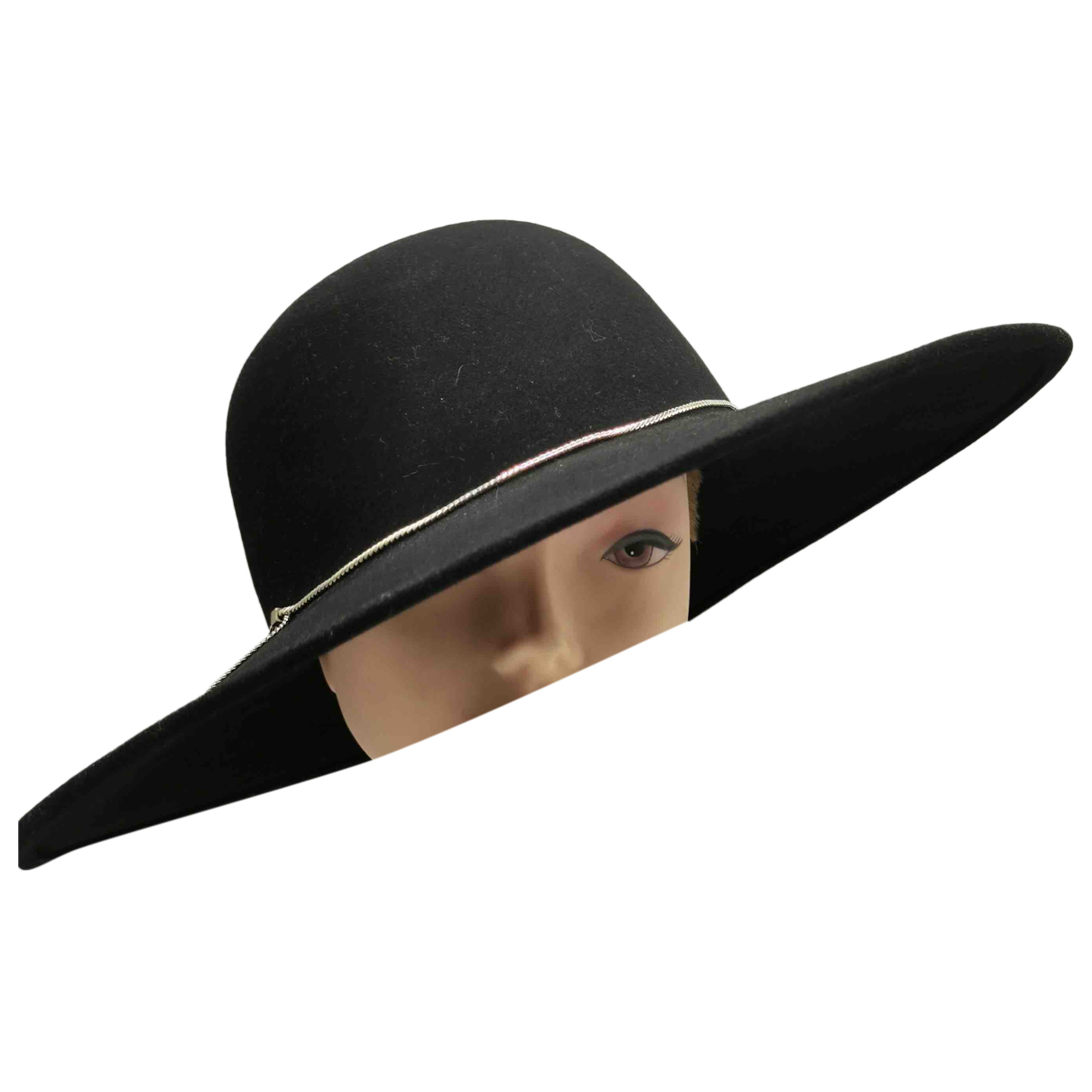 Wool hat Eugenia Kim Black size S 